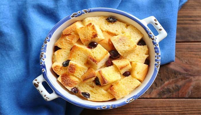 Resep Puding Roti Pisang, Masak di Microwave atau Dikukus